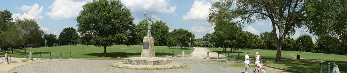 Miniature Statue of Liberty at Chimborazo Park, Richmond, Virginia