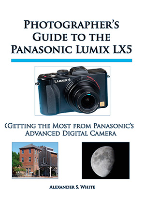 Front cover of Panasonic Lumix LX5 book