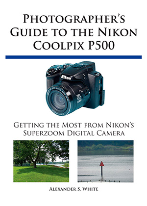 Front cover of Nikon Coolpix P500 book