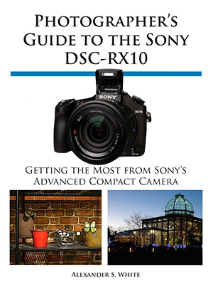 Front cover of Sony RX10 book