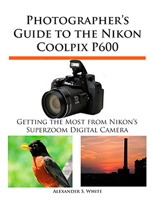 Front cover of Nikon Coolpix P600 book
