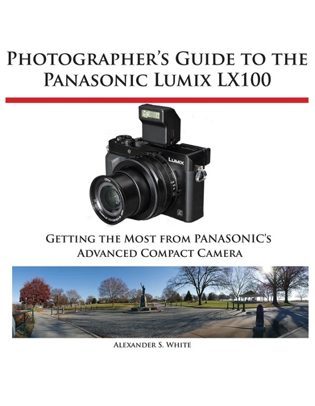 Front cover of Panasonic LX100 book
