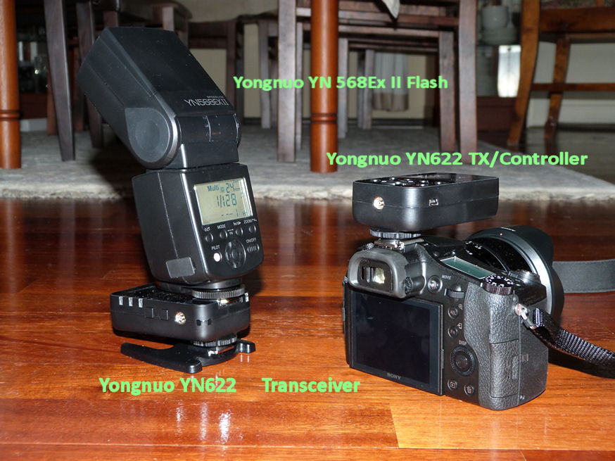 Sony RX-10 and Yongnuo equipment