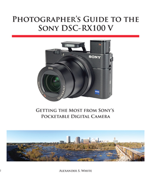 Front cover of Sony RX100 V book